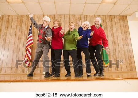 Elderly people performing song and dance View Large Photo Image Stock Photography - Elderly people performing song and dance. Fotosearch