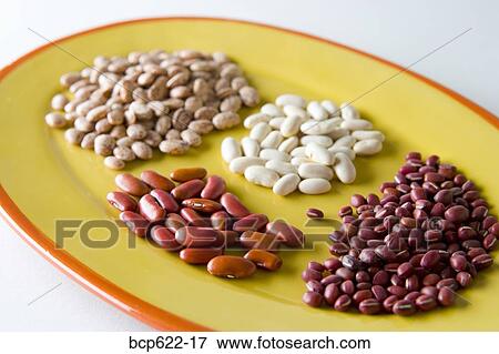 Closeup of dried beans on plate View Large Photo Image Stock Photo - Closeup of dried beans on plate. Fotosearch