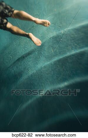 Legs of man swimming underwater View Large Photo Image Stock Image - Legs of man swimming underwater. Fotosearch