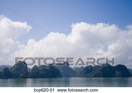 Mountainous Vietnamese coastline with clouds View Large Photo Image Stock Image - Mountainous Vietnamese coastline with clouds. Fotosearch