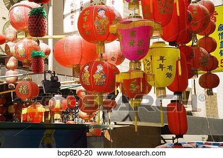 outside paper lanterns