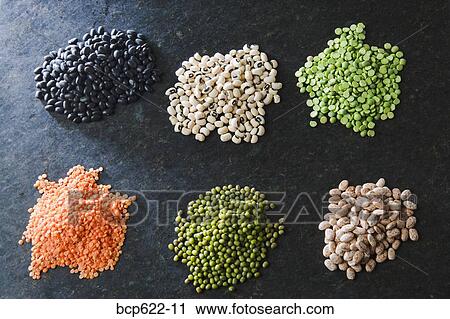 Piles of dry legumes View Large Photo Image Stock Image - Piles of dry legumes. Fotosearch