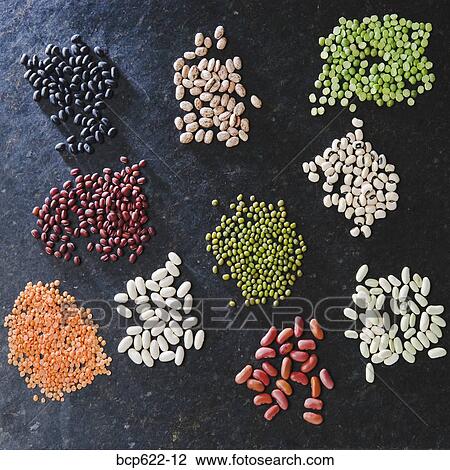 Piles of dry legumes View Large Photo Image Stock Image - Piles of dry legumes. Fotosearch
