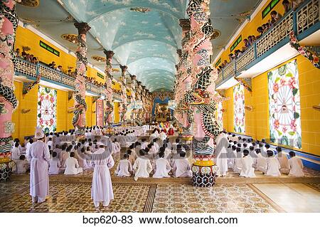 Rows of nuns and monks in Vietnamese temple View Large Photo Image Stock Image - Rows of nuns and monks in Vietnamese temple. Fotosearch
