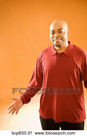 balding, fortysomething, african ethnicity View Large Photo Image Stock Photo - balding, fortysomething, african ethnicity. Fotosearch
