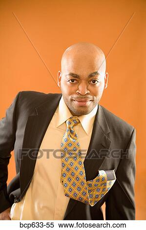 balding, fortysomething, businessman, african ethnicity View Large Photo Image Stock Photography - balding, fortysomething, businessman, african ethnicity. Fotosearch