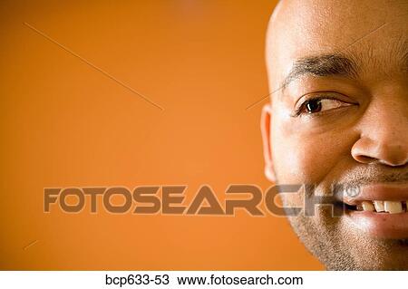 balding, fortysomething, face, close up, african ethnicity View Large Photo Image Stock Image - balding, fortysomething, face, close up, african ethnicity. Fotosearch