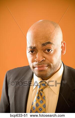 balding, head & shoulders, fortysomething, businessman, african ethnicity View Large Photo Image Stock Image - balding, head & shoulders, fortysomething, businessman, african ethnicity. Fotosearch