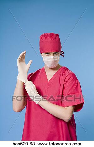Stock Photo - caucasian, fortysomething, education, doctor, african ethnicity. Fotosearch