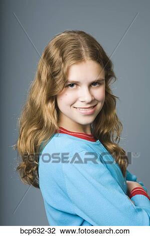 caucasian, head & shoulders, girl, childhood, adolescent View Large Photo Image Stock Image - caucasian, head & shoulders, girl, childhood, adolescent. Fotosearch