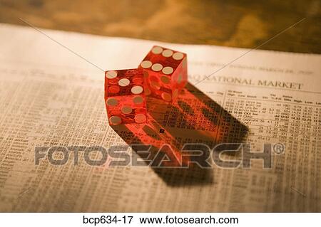 chance, dice, finance, game, high angle, inside View Large Photo Image Stock Photo - chance, dice, finance, game, high angle, inside. Fotosearch