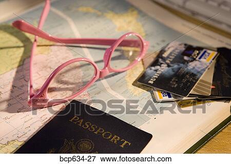 credit card, eyeglasses, finance, high angle, inside View Large Photo Image Stock Photo - credit card, eyeglasses, finance, high angle, inside. Fotosearch