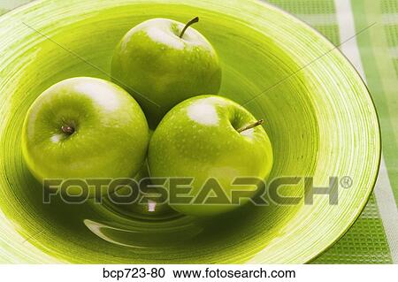 Bowl of green apples View Large Photo Image Stock Image - Bowl of green apples. Fotosearch