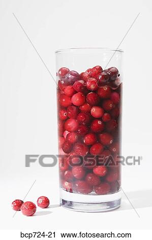 Glass of cranberries View Large Photo Image Stock Image - Glass of cranberries. Fotosearch