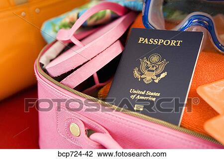 Packed suitcase View Large Photo Image Stock Image - Packed suitcase. Fotosearch