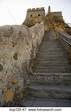 The Great Wall, China View Large Photo Image Stock Photo - The Great Wall, China. Fotosearch
