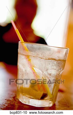 Stock Image - Close-up of a cocktail. Fotosearch