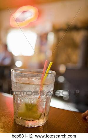 Close-up of a cocktail View Large Photo Image Stock Image - Close-up of a cocktail. Fotosearch