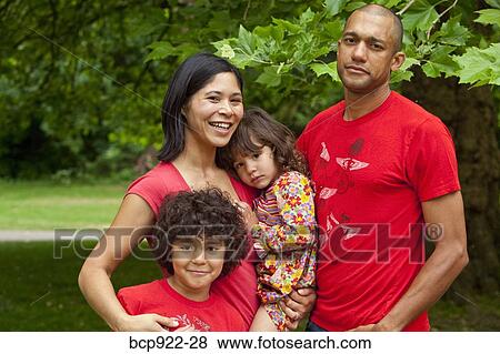Family portrait outdoors View Large Photo Image Stock Photo - Family portrait outdoors. Fotosearch