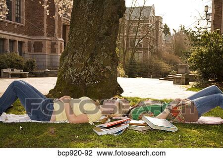 Teen girls on college campus View Large Photo Image Stock Image - Teen girls on college campus. Fotosearch