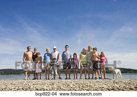 Three generations of family on beach View Large Photo Image Picture - Three generations of family on beach. Fotosearch