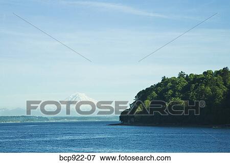 Vashon Island and Mount Rainier, Washington State View Large Photo Image Stock Photo - Vashon Island and Mount Rainier, Washington State. Fotosearch