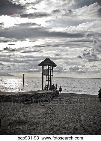 Stock Image - Beach in puerto vallarta, mexico. Fotosearch
