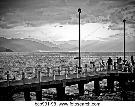 Dock in peurto vallarta, mexico View Large Photo Image Stock Photo - Dock in peurto vallarta, mexico. Fotosearch
