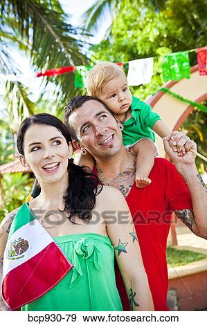 tattoed mom and dad with baby View Large Photo Image Stock Photo - tattoed mom and dad with baby. Fotosearch