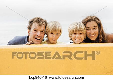 portrait of parents with young sons View Large Photo Image Stock Photograph - portrait of parents with young sons. Fotosearch