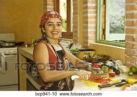 woman preparing food in kitchen View Large Photo Image Stock Image - woman preparing food in kitchen. Fotosearch