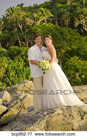 bridal couple posing outdoors View Large Photo Image Stock Photo - bridal couple posing outdoors. Fotosearch