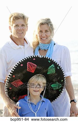 portrait of family on beach View Large Photo Image Picture - portrait of family on beach. Fotosearch