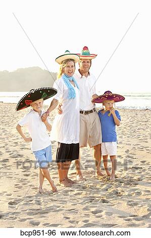 portrait of family on beach View Large Photo Image Stock Photograph - portrait of family on beach. Fotosearch