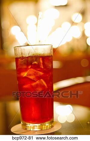 Colorful drink on table in restaurant View Large Photo Image Stock Image - Colorful drink on table in restaurant. Fotosearch