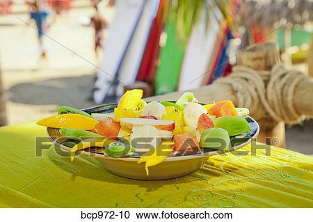 Plate of mexican food View Large Photo Image Stock Image - Plate of mexican food. Fotosearch