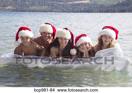 family santa hats