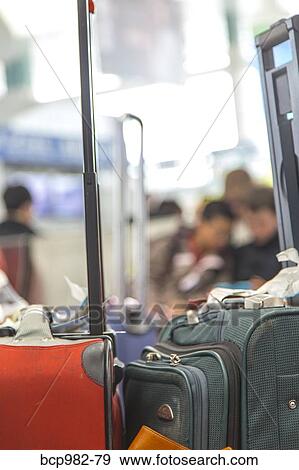 Luggage in the waiting room at Chengdu railway station View Large Photo Image Stock Photo - Luggage in the waiting room at Chengdu railway station. Fotosearch