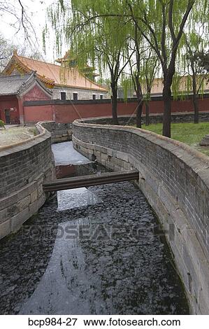 "Moat outside the Forbidden City, Beijing, China" View Large Photo Image Stock Photo - "Moat outside the Forbidden City, Beijing, China". Fotosearch