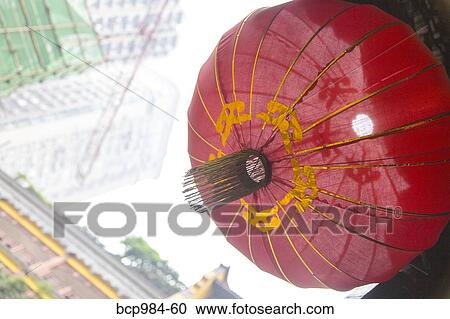 "New building construction seen behind a red temple lantern, Chongqing, China" View Large Photo Image Stock Image - "New building construction seen behind a red temple lantern, Chongqing, China". Fotosearch