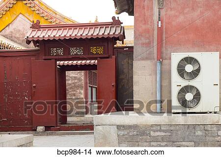 "Red doorway leading into the Forbidden City, Beijing, China" View Large Photo Image Picture - "Red doorway leading into the Forbidden City, Beijing, China". Fotosearch