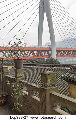 Stock Photo - "Twin River Bridge in Chongqing, China". Fotosearch