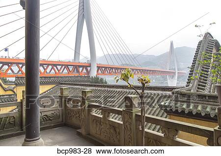 Stock Photo - "Twin River Bridge in Chongqing, China". Fotosearch