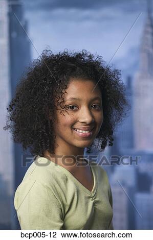 Studio portrait of a teenage girl. View Large Photo Image Stock Image - Studio portrait of a teenage girl. . Fotosearch