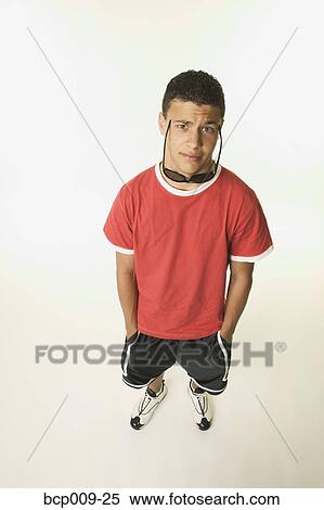 Studio portrait of Caucasian teenage boy. View Large Photo Image Stock Photography - Studio portrait of Caucasian teenage boy.. Fotosearch