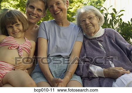 Four generations of women from the same family. View Large Photo Image Stock Image - Four generations of women from the same family.. Fotosearch