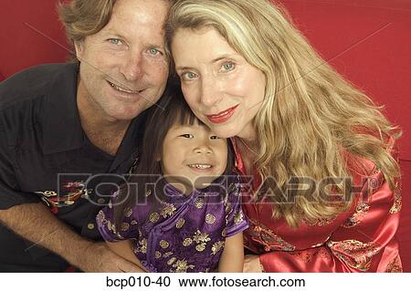 Portrait of parents with their daughter. View Large Photo Image Stock Image - Portrait of parents with their daughter.. Fotosearch