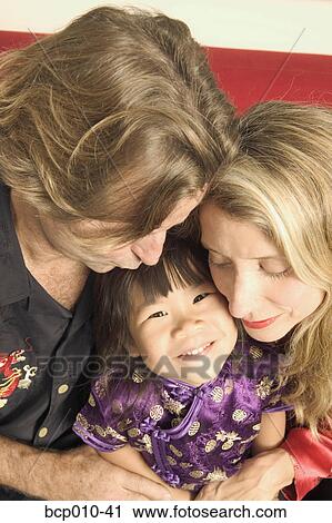 Portrait of parents with their daughter. View Large Photo Image Stock Image - Portrait of parents with their daughter.. Fotosearch