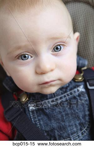 Extreme close-up of a baby boy. View Large Photo Image Stock Photography - Extreme close-up of a baby boy.. Fotosearch