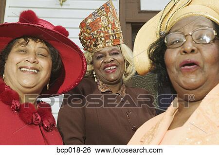 Portrait of three senior women wearing hats. View Large Photo Image Stock Photograph - Portrait of three senior women wearing hats.. Fotosearch